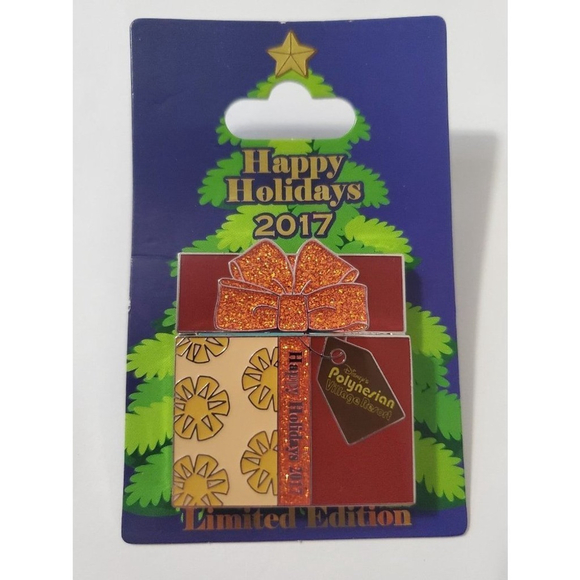 Happy Holidays 2017 Polynesian Resort Present Feat Moana - Picture 1 of 2